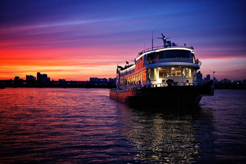 Eland Han River Cruise and Ashley Marine Buffet - Seagulls, fresh air, and small onboard extras