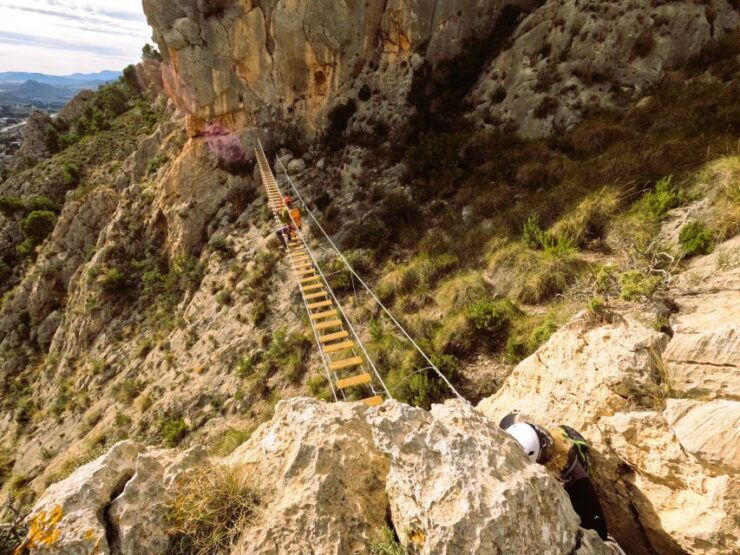 Elda: Ferrata Bolón, Record-Breaking Zipline. - Language Options and Group Size