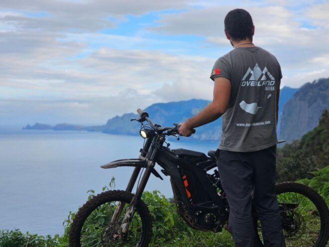 Electric Bike off Road on Madeira Island by Overland Madeira - Instructor and Pickup Details