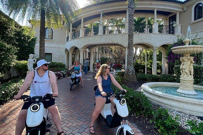 Electric Moped Tour of Naples Florida Family Fun and Easy To Ride - Good To Know