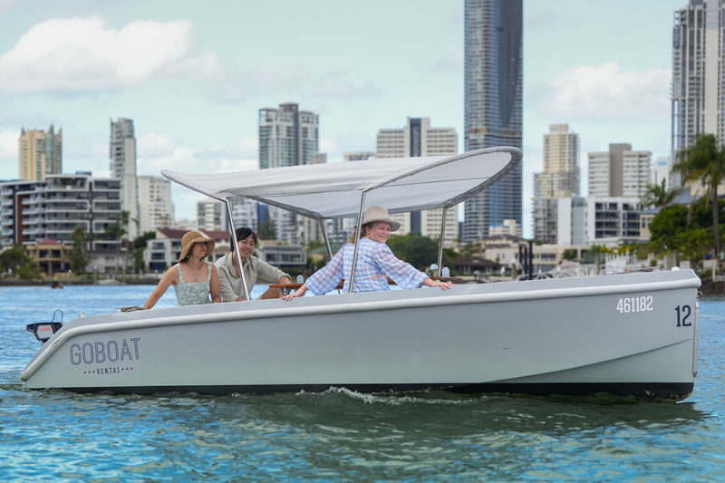 Electric Picnic Boat Rental in Gold Coast - Starting at Via Roma in Surfers Paradise