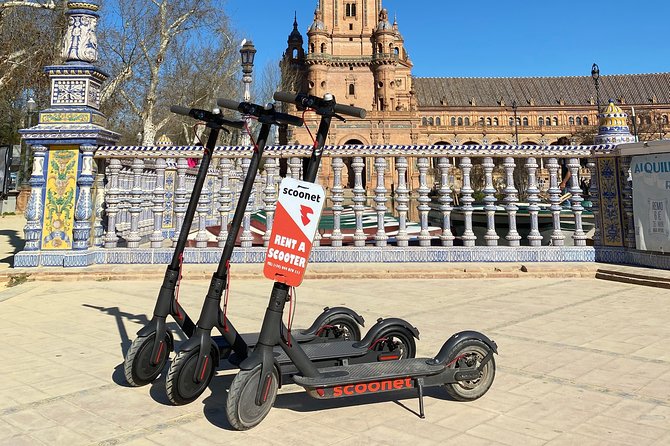 Electric Scooter Rental Seville - Inclusions in the Electric Scooter Rental Package