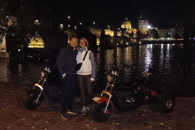 Electric Trike Night Tour in Prague - Live Guided - Inclusions and Exclusions