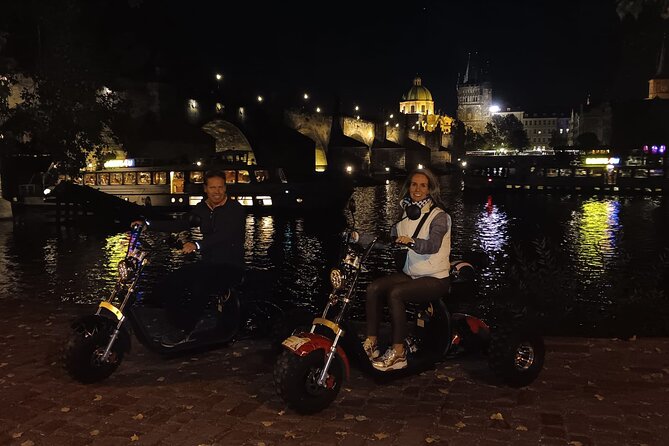Electric Trike Night Tour in Prague - Live Guided - Additional Information