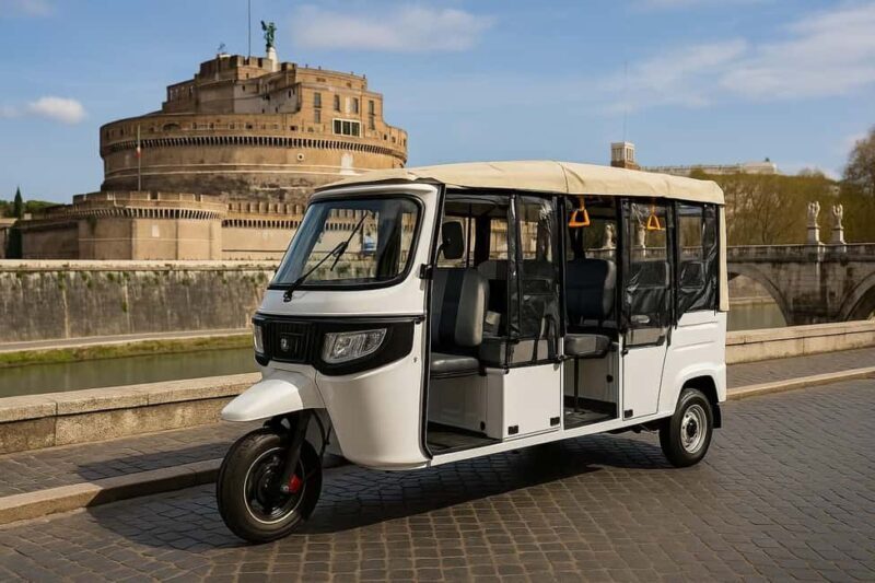 Electric Tuk-Tuk Photography Service of Rome - Good To Know