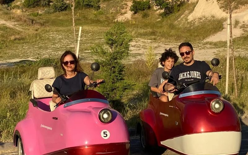 Electrik Trike Experience Cappadocia1 Hour or Sunset - Zelve Valley’s layers of color