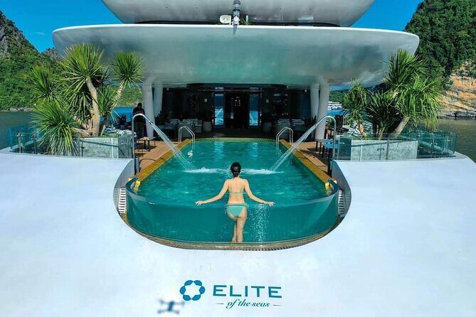 Elite of The Seas Halong Bay 6 Star Cruise Infinity Pool (2D/1N) - Good To Know