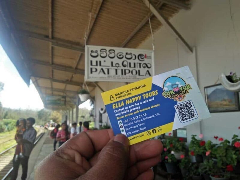 Ella: One Day Scenic Highlights Tuk-Tuk Tour - FAQs