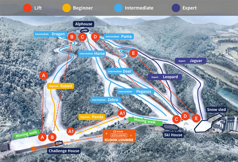 Elysian Resort 2D1N Ski & Snowboard Tour from Seoul - What the starting price covers, and what it does not