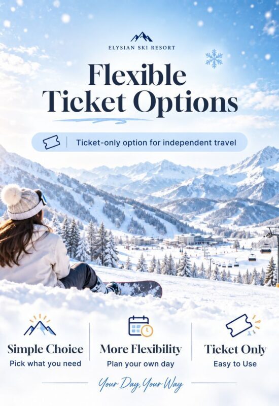 Elysian Ski Rental and Pass, Snow Attraction Ticket - Getting there from Seoul