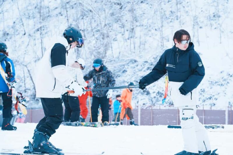 Elysian Ski | Ski Wear+Gear+Moving Walk+ Basic Lesson - The Practicalities of the Tour