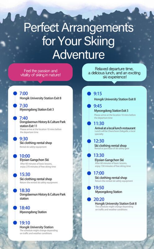 Elysian Ski & Snowboard 1-Day Tour (With Lunch 9:15AM Departure) - Should you book the Elysian Gangchon day trip?