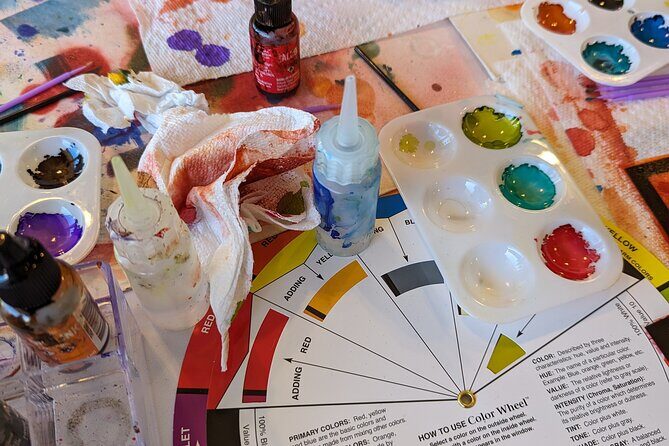 Embossed Alcohol Ink Tile in Estes Park - FAQ