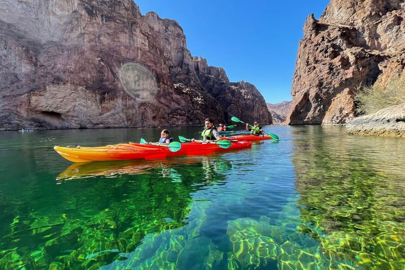 Emerald Cave Kayak and SUP Rental with Optional Transportation - At a glance: Emerald Cave by paddle