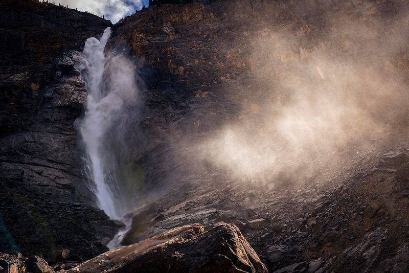Emerald Lake, Wapta Falls and Takakkaw Falls tour in Yoho - Boyd’s rainy-day approach is a useful clue