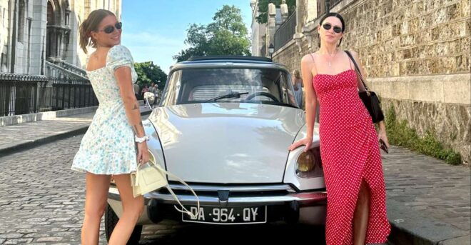 Emily in Paris Tour on a Vintage Citroen DS With Open Roof - The Sum Up