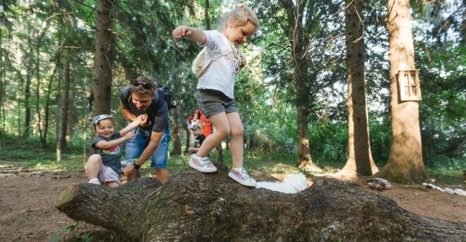Enchanted Forest Family Avdenture in Lake Bled - Interactive Forest Classrooms
