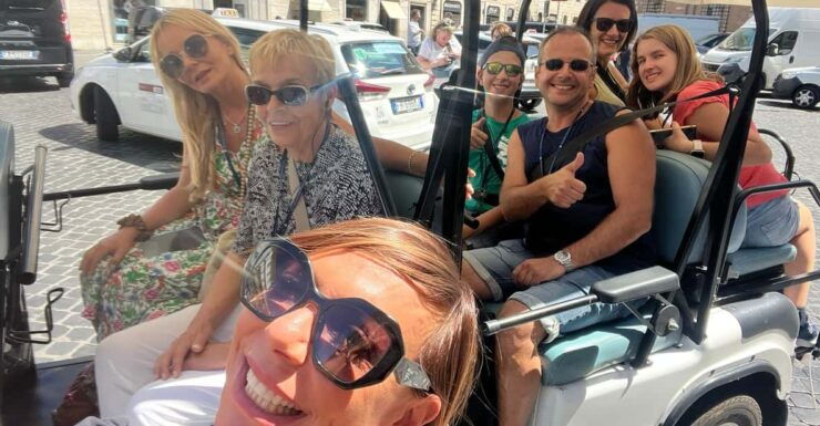 ENG Rome: Trevi Fountain, Piazza Navona Golfcarttour - Good To Know