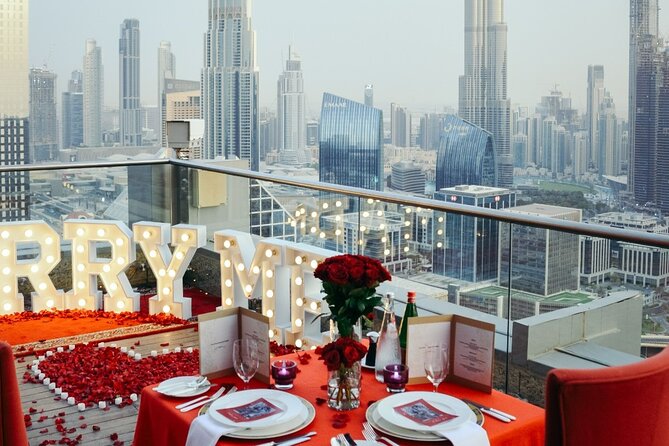 Engagement Proposal at Private Terrace Burj Khalifa View - Overview and Location