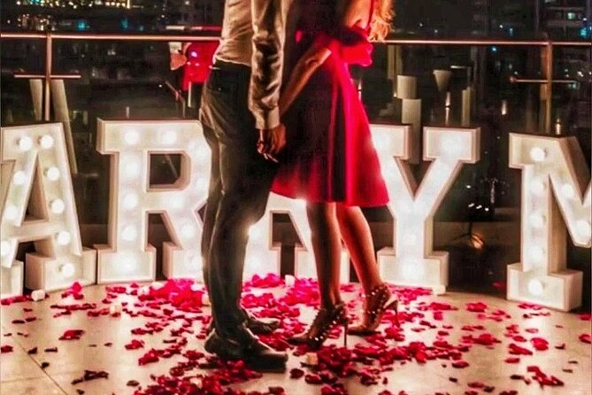 Engagement Proposal at Private Terrace Burj Khalifa View - Total Review Count and Rating