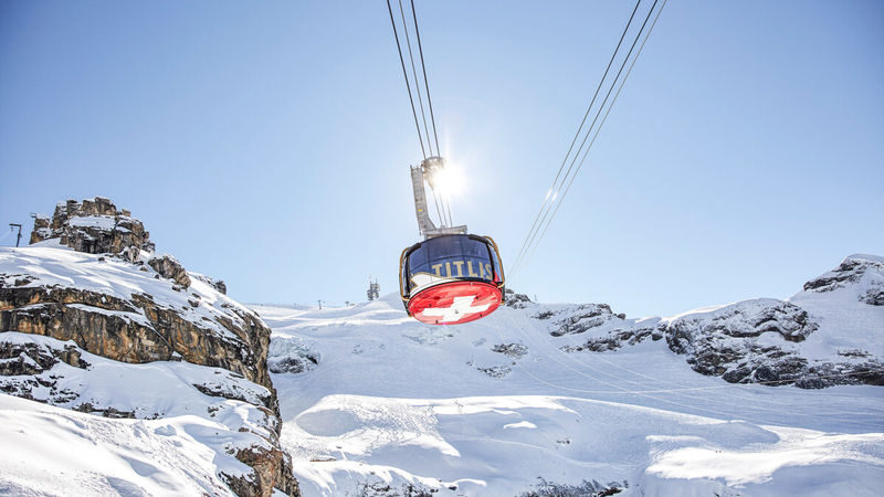 Engelberg: Mount Titlis Cable Car Ticket - At the summit: Cliff Walk, Glacier Cave and views