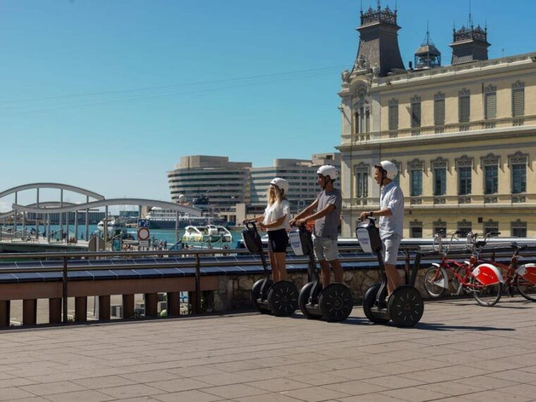 Enjoy a Guided Segway Tour in Barcelona - Inclusions