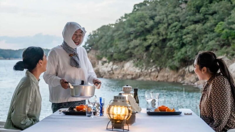 Enjoy Ama Butler Service & Shima Seafood on a Private Beach - A Closer Look at the Experience