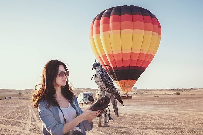 Enjoy Amazing Standard Dubai Hot Air Balloon - Witnessing the Balloon Inflation at the Launch Site