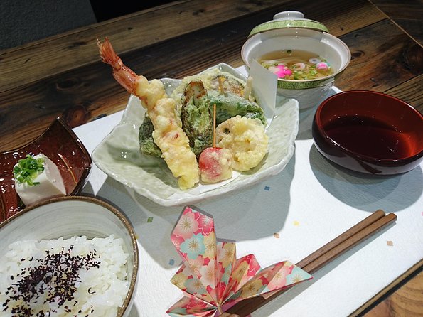 Enjoy Artistic TEMPURA Cooking Class - Recipes and Take-Home Materials