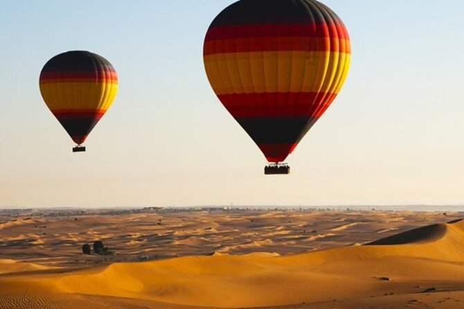 Enjoy Dubai Beautiful Desert By Hot Air Balloon With Falcon Show and Camel - Directions