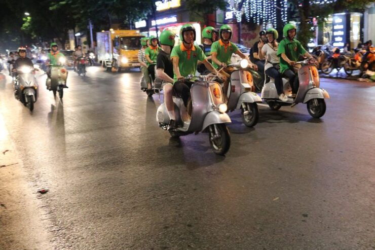Enjoy Hanoi Like a Local - Vespa & Street Food Tour by Night - Experience Overview
