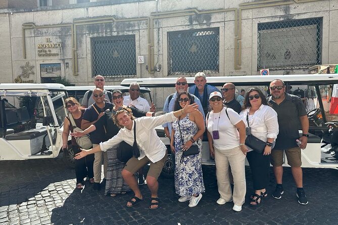 Enjoy Rome Major Attractions by Golfcart - Tour Highlights