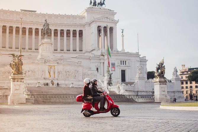 Enjoy Rome on a Vintage Vespa (With a Personal Driver!) - Visiting the Colosseum, Aventino Hill, and the Spanish Steps