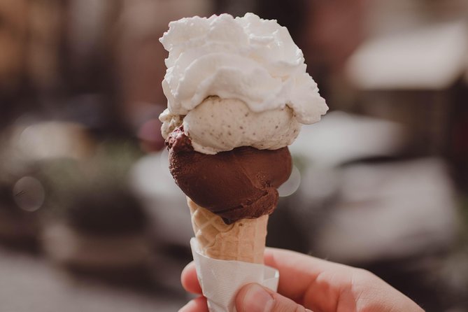 Enjoy Rome on a Vintage Vespa (With a Personal Driver!) - Indulging in Gelato or Roman Street Snacks