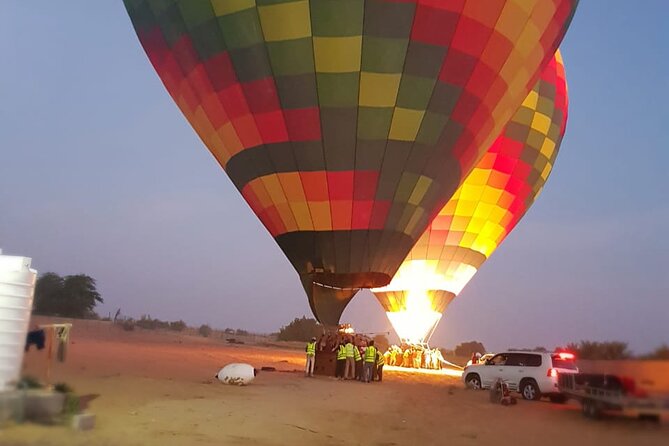 Enjoy Standard Dubai Beautiful Desert By Hot Air Balloon From Dubai - Experiencing the Dubai Desert From Above