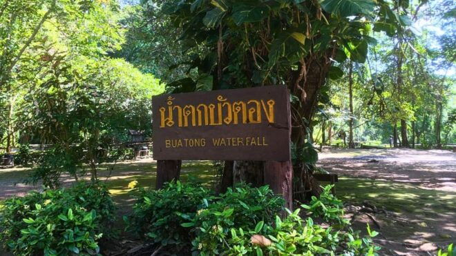 Enjoy Sticky Waterfall & Chet Si Fountain National Park - Transportation Information