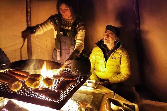 Enjoy the Aurora show on top of the mountain inc tipi dinner - The Sum Up