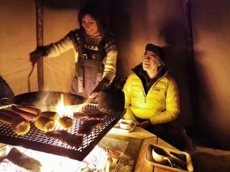 Enjoy the Aurora Show on Top of the Mountain Inc Tipi Dinner - Booking and Cancellation Details