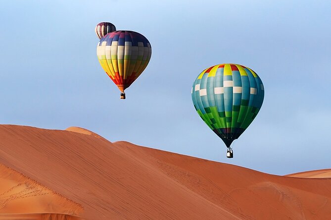Enjoy The Views Of Dubai Beautiful Desert By Hot Air Balloon From Dubai - Unforgettable Hot Air Balloon Experience