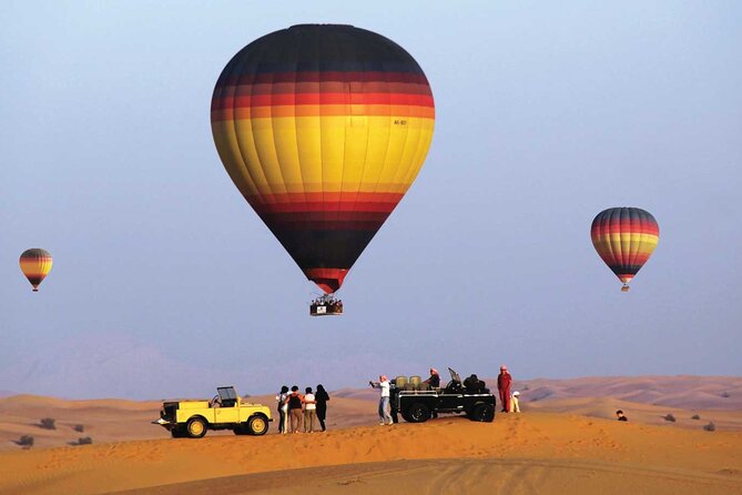 Enjoy Views Of Dubai Beautiful Desert By Balloon & Falcon Show - Cancellation Policy