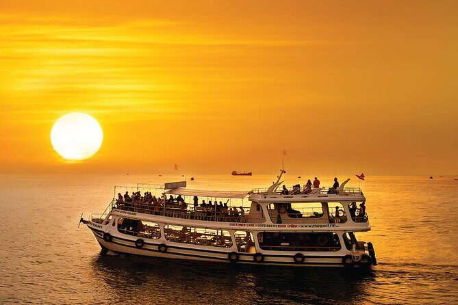 Enjoying Phu Quocs Sunset and Night Squid Fishing - A Deep Dive into the Experience