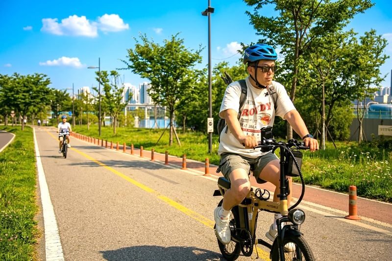 ENKO Electric Bike Ride on the Han River Bike Path in Seoul - The honest trade-offs