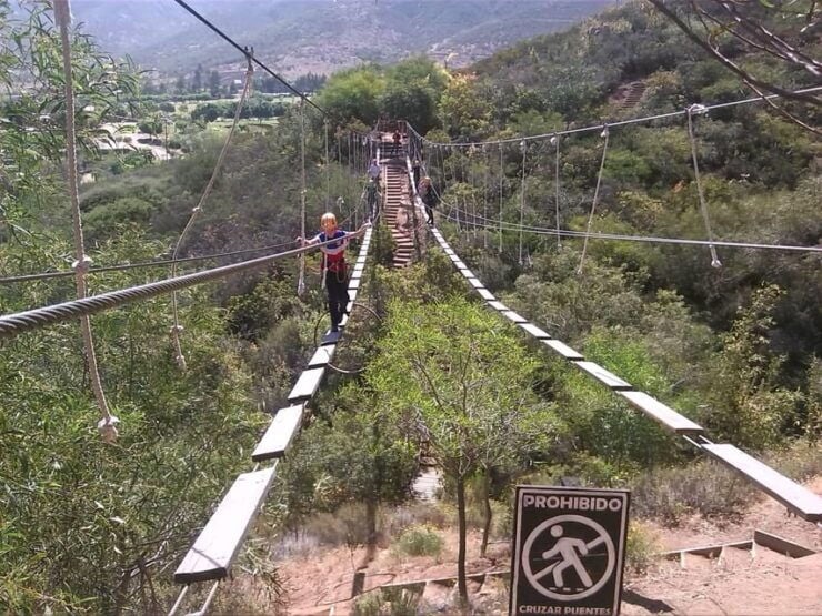 Ensenada: the Cañadas Camp Canopy Tour With Zip Lines - Included Services