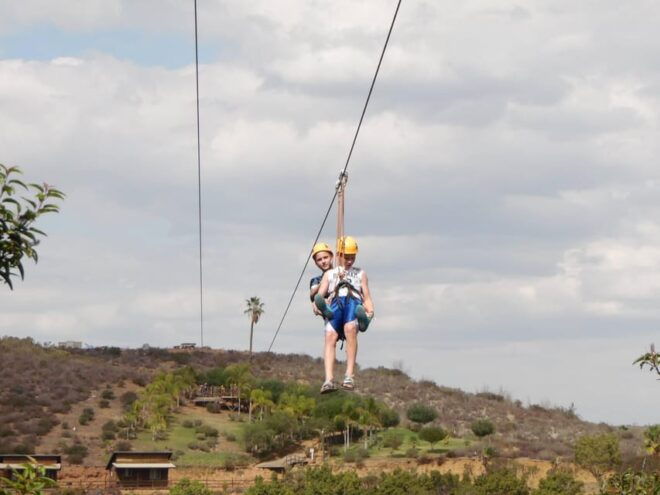 Ensenada: the Cañadas Camp Canopy Tour With Zip Lines - Zip Line Experience
