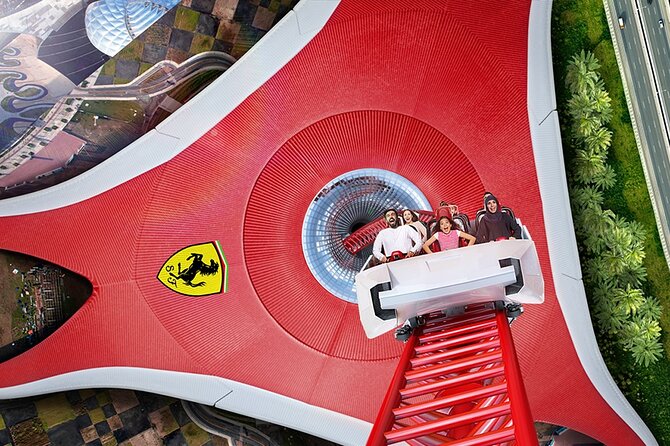Entrance Ticket to Ferrari World With Private Transfers - Overview of Ferrari World
