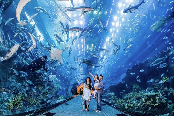 Entrance to Dubai Aquarium and Underwater Zoo - Meeting and Pickup