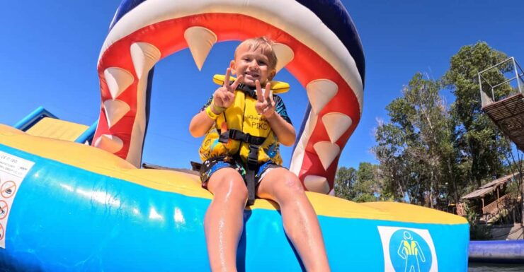 Entrance to the Aquakids : Waterpark 2-8y - Key Points