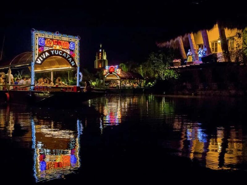 Entrance to Xoximilco Night Park - A Detailed Look at the Experience