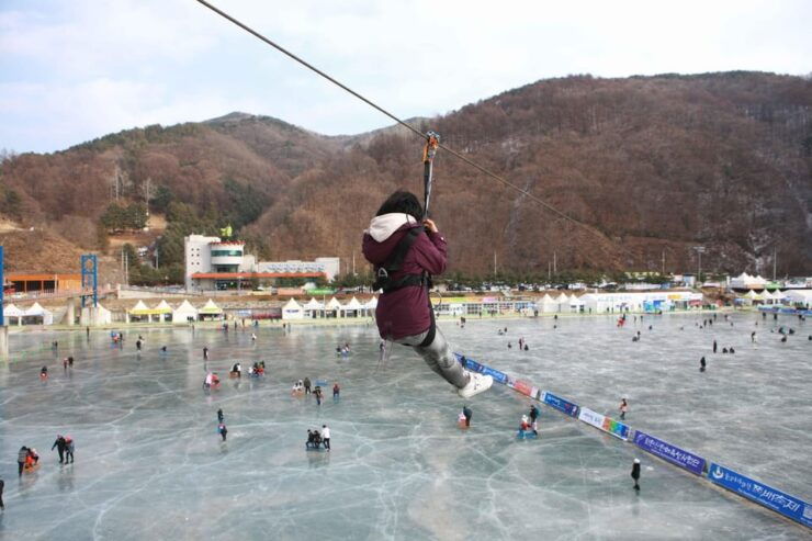 Eobi Ice Valley&Hwacheon Ice Fishing & Garden of Morningcalm - Itinerary Highlights