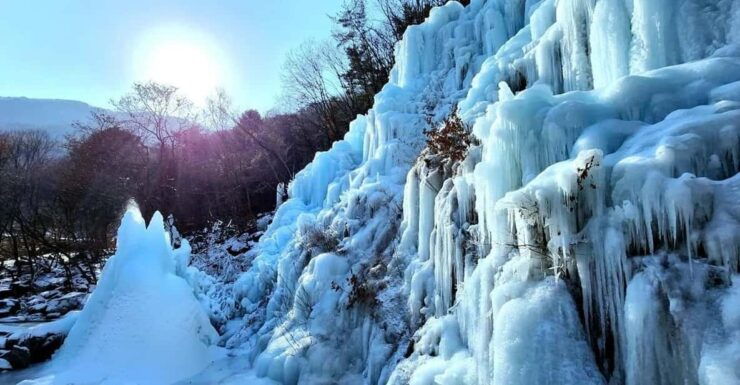 Eobi Valley, Nami Island, Rail Bike, Optional Korean Garden - Eobi Ice Valley Experience